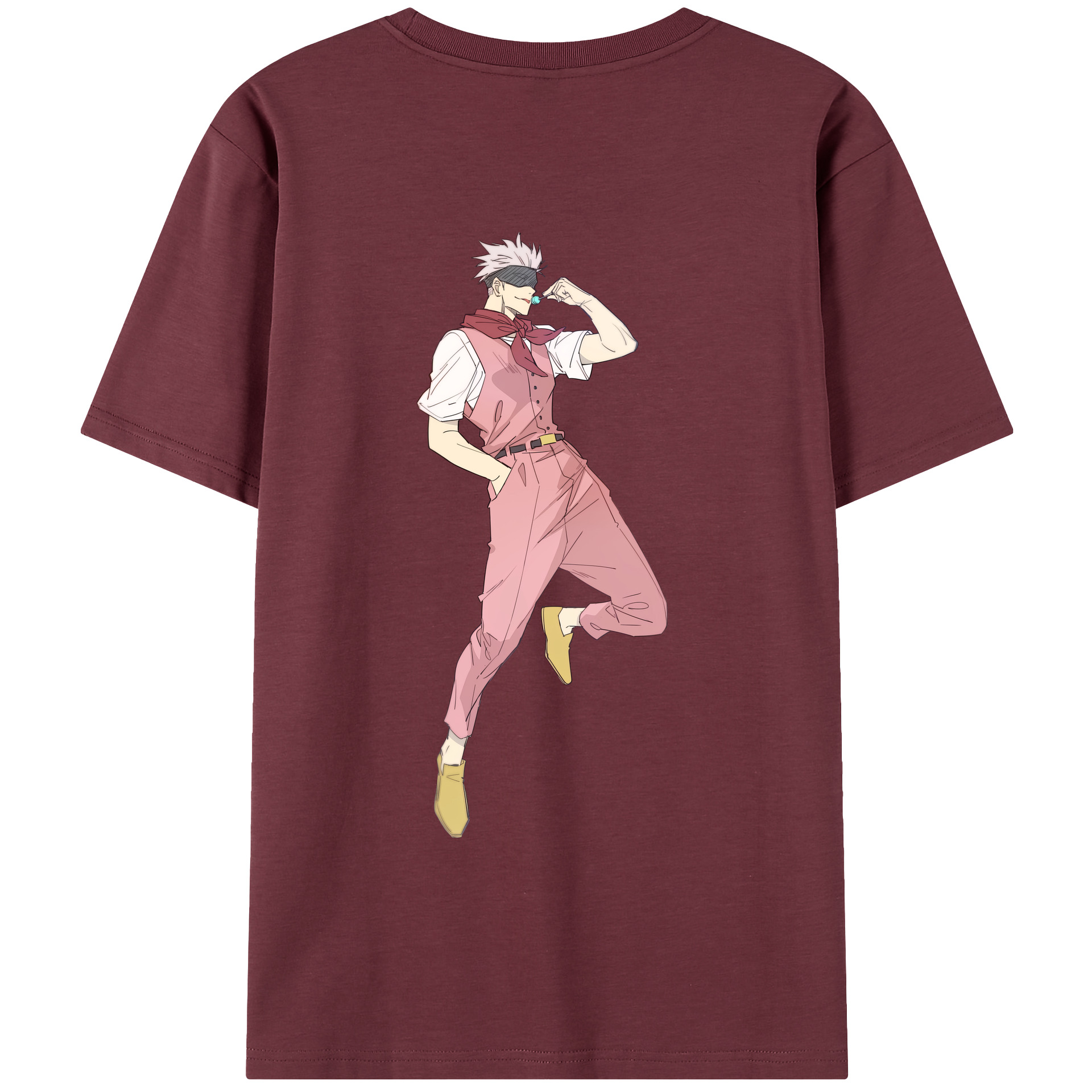 （画像用） 呪術廻戦 Jujutsu Kaisen 綿100％半袖Tシャツ（背面プリント）